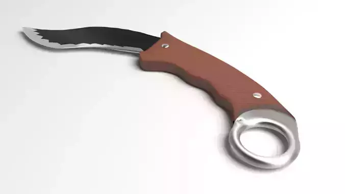 Karambit Knife 3 3D model