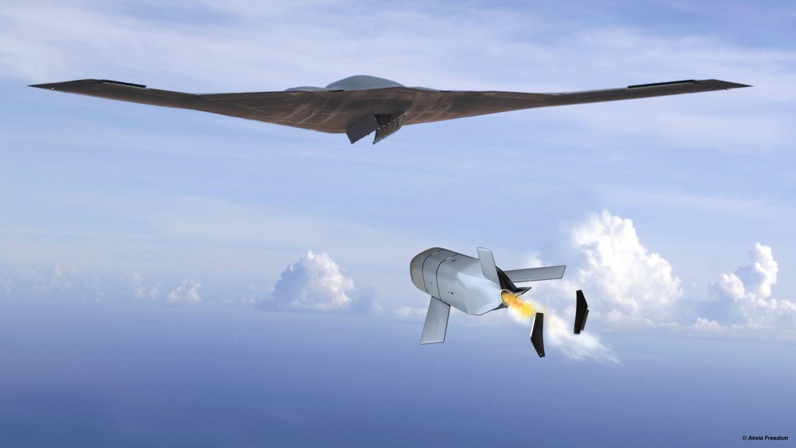 AGM-158 Missile 3D model_1