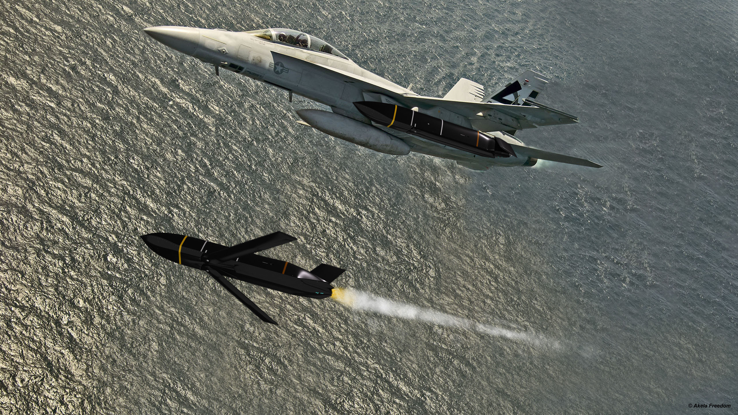 AGM-158 Missile 3D model_2