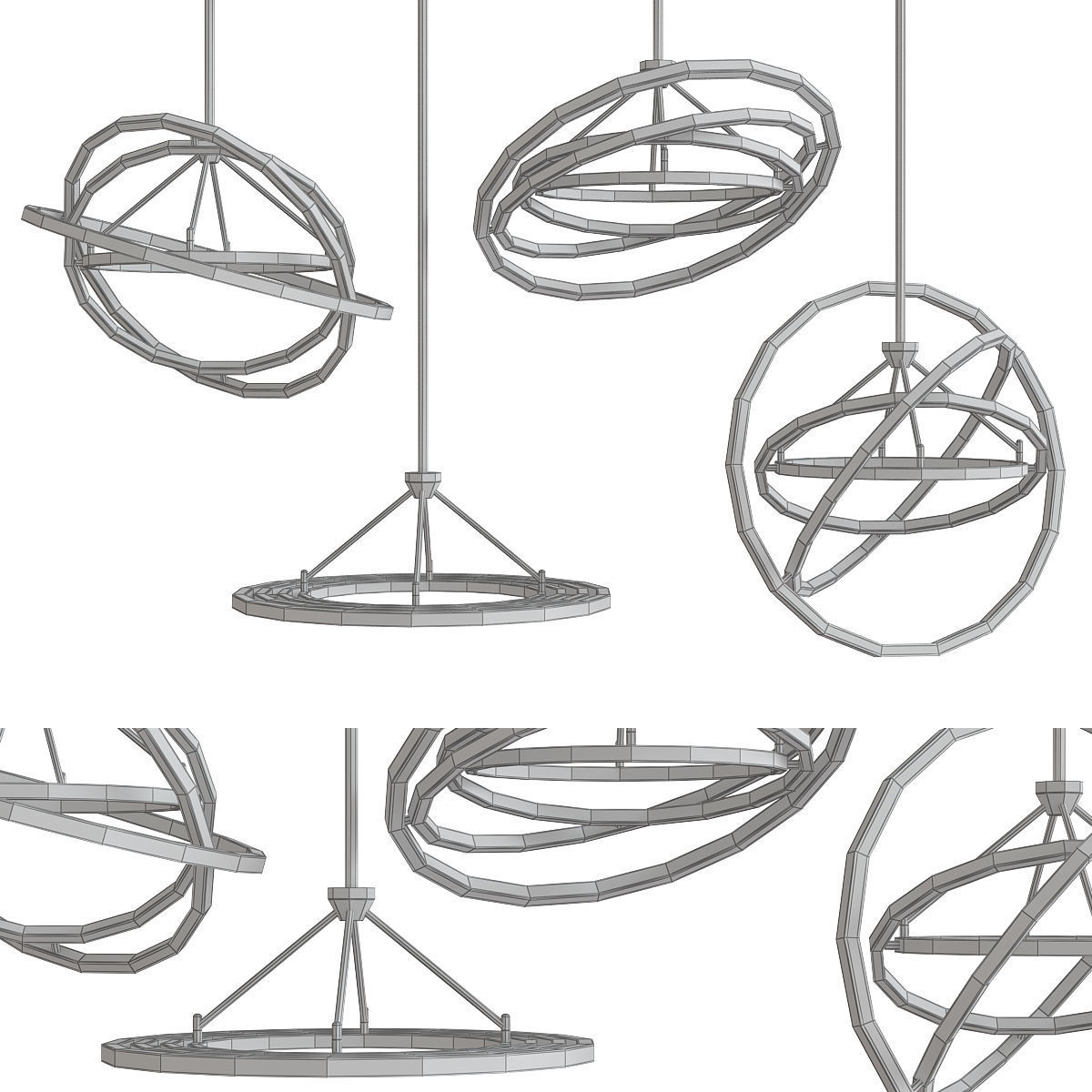 chandelier collection 100 3d models  _183