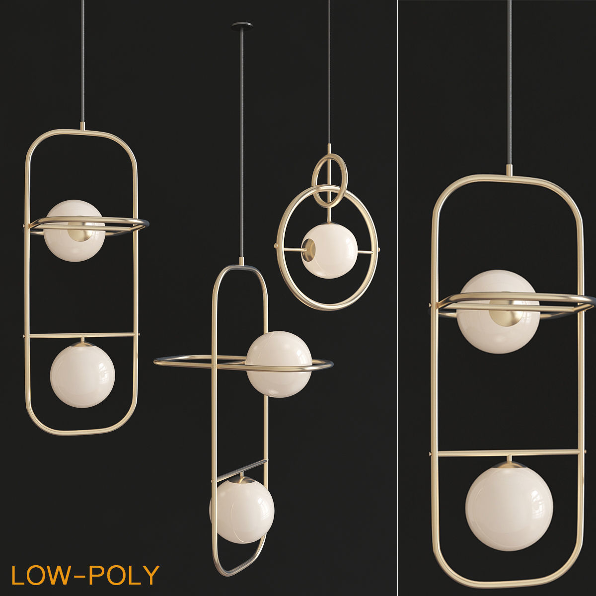 chandelier collection 100 3d models  _16