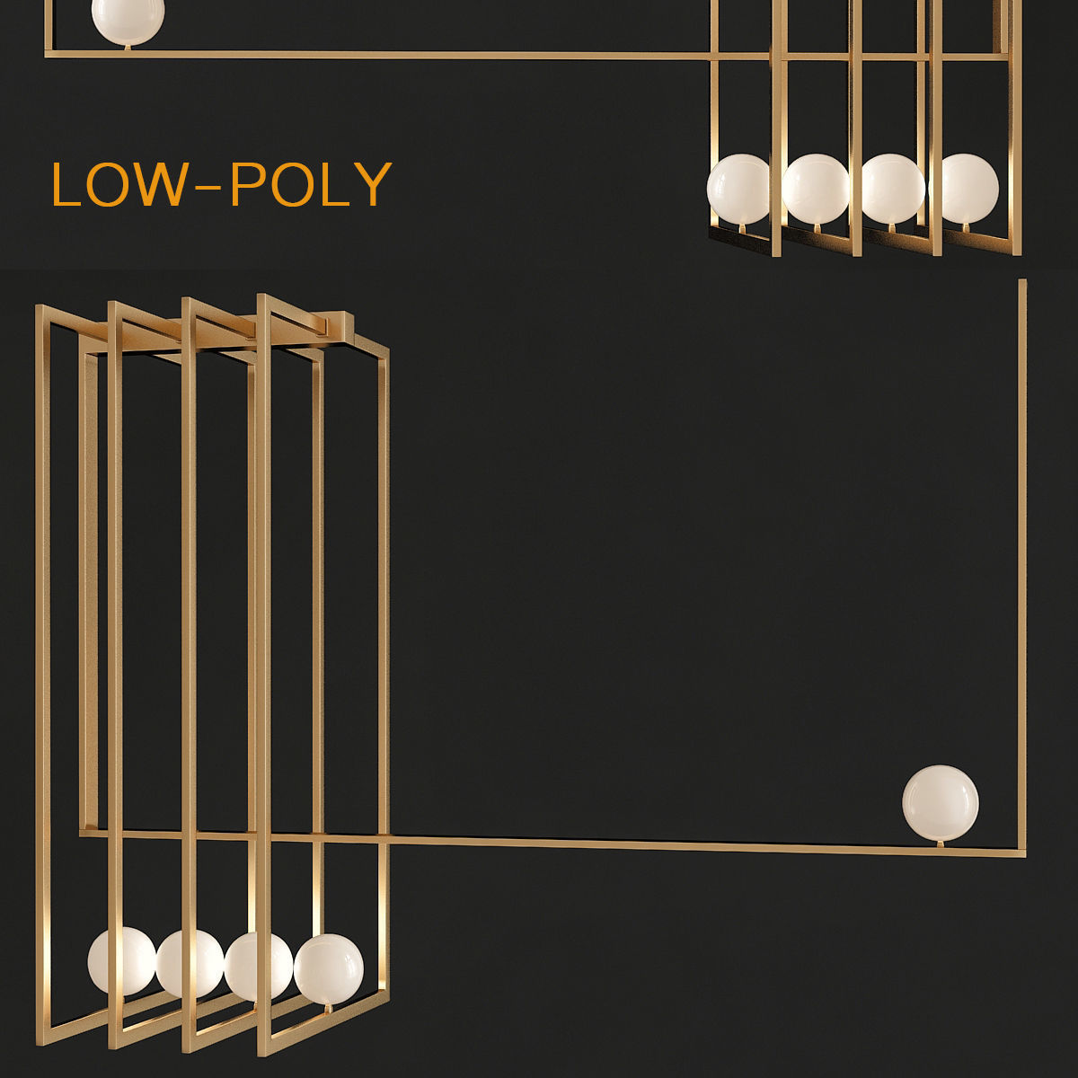 chandelier collection 100 3d models  _25