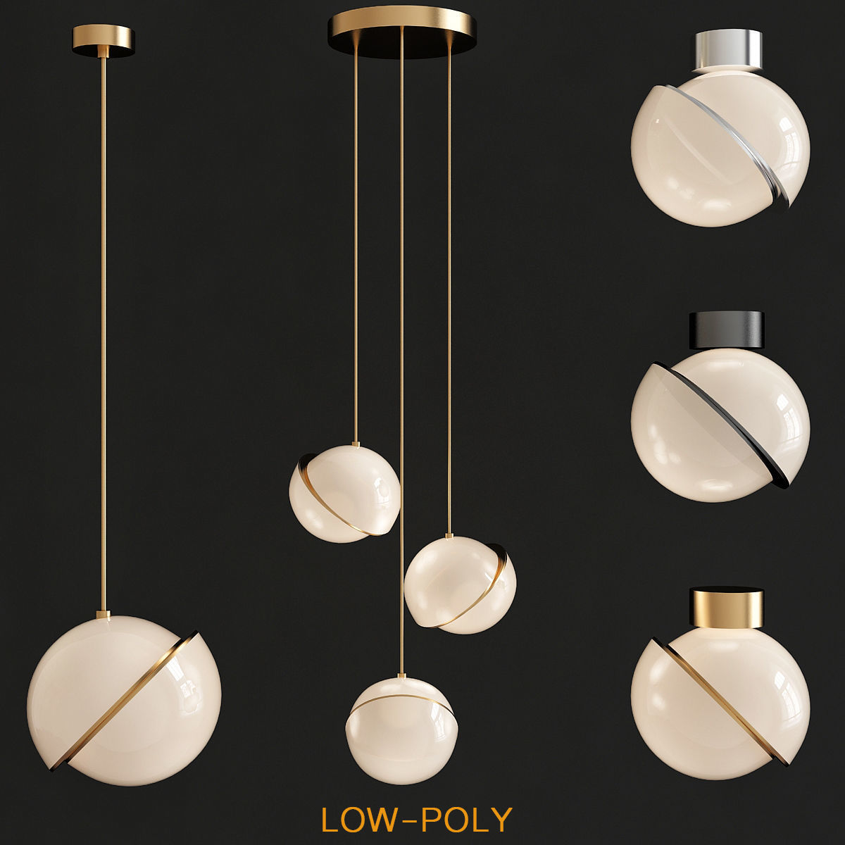 chandelier collection 100 3d models  _78