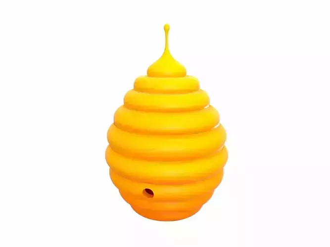 Bee Hive 3D model