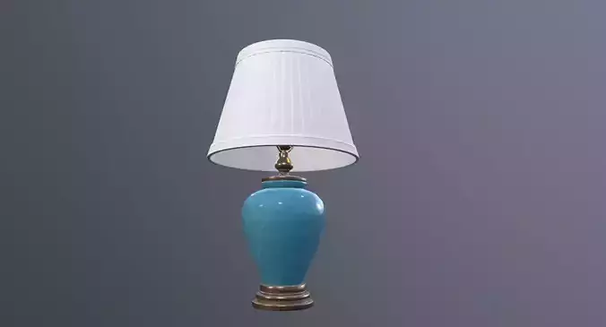 Table Lamp Game Ready Low-poly 3D model
