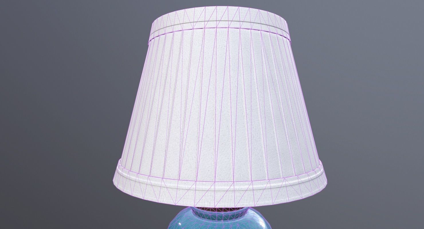 Table Lamp Game Ready Low-poly 3D model_13
