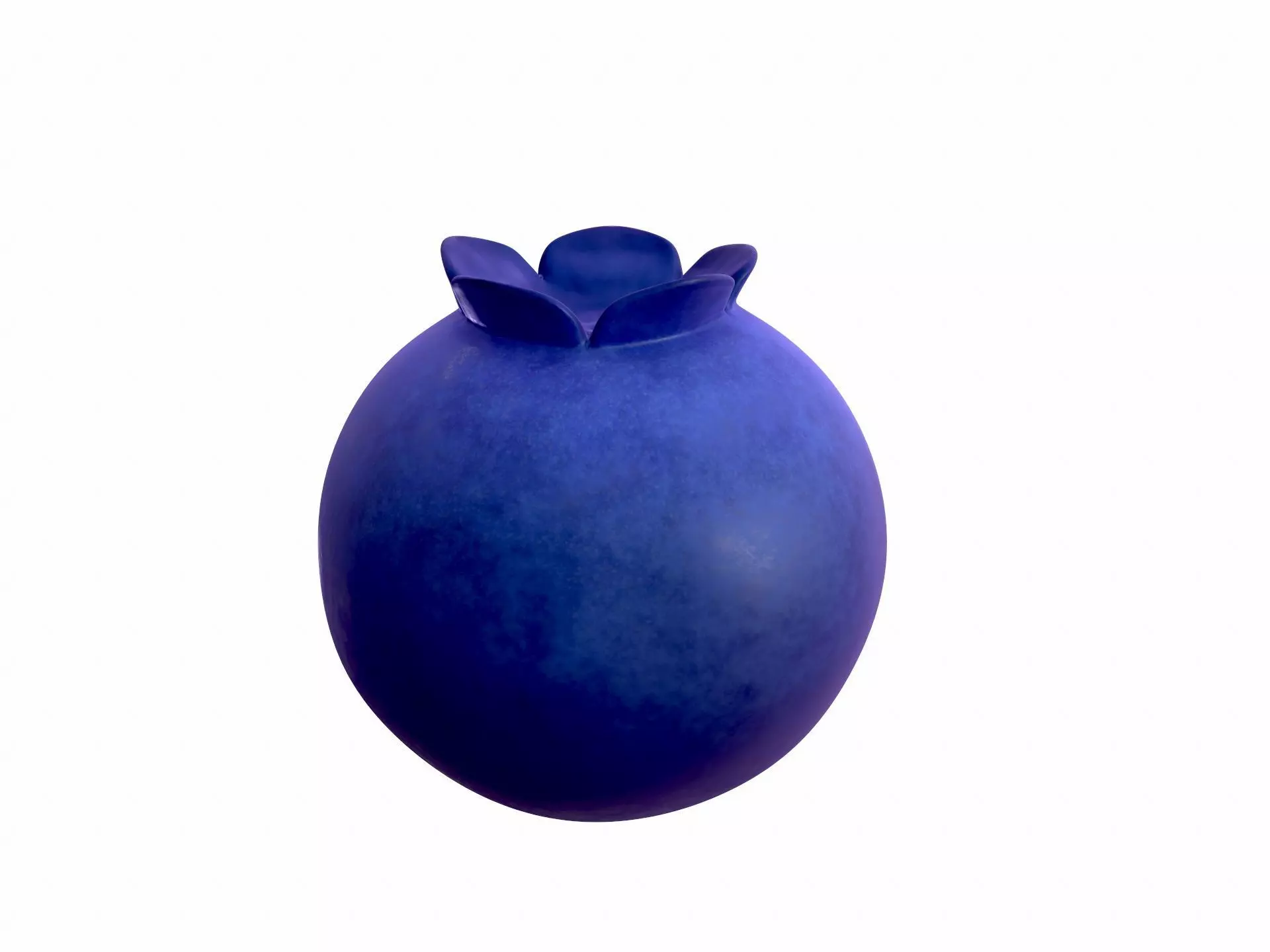 Blueberry pomegranate vase 3D model_0