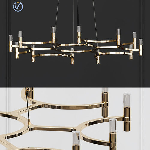 Corbett Lighting Hudson Valley Lighting 3D model