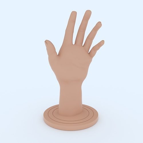 Hand Model 3D Printable 3D print model