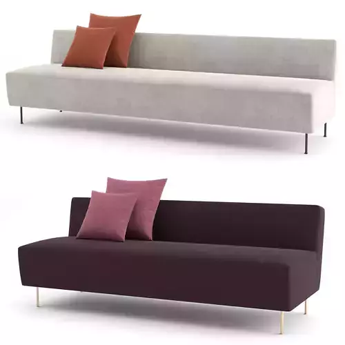 Modern Line Sofa by GUBI