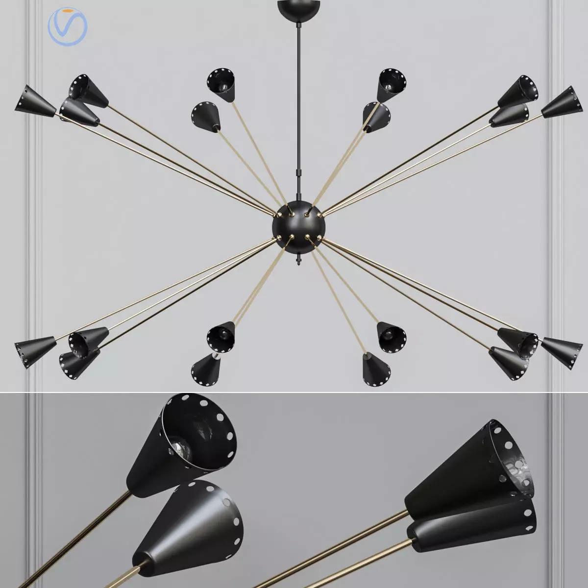 Great Deal on Stilnovo Ankargrand LBC076BLK 3D model_0