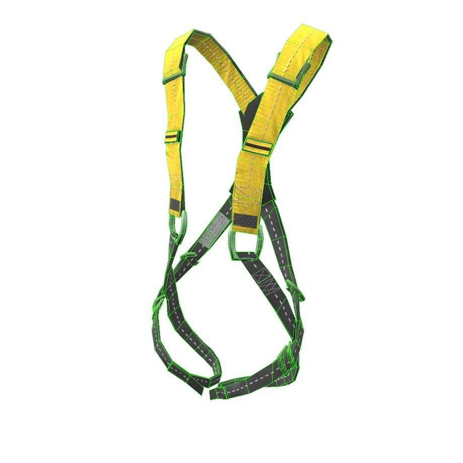 Safety Harness Low-poly 3D model_1