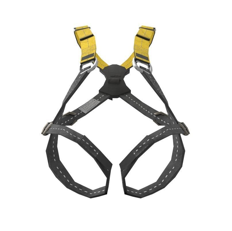 Safety Harness Low-poly 3D model_6