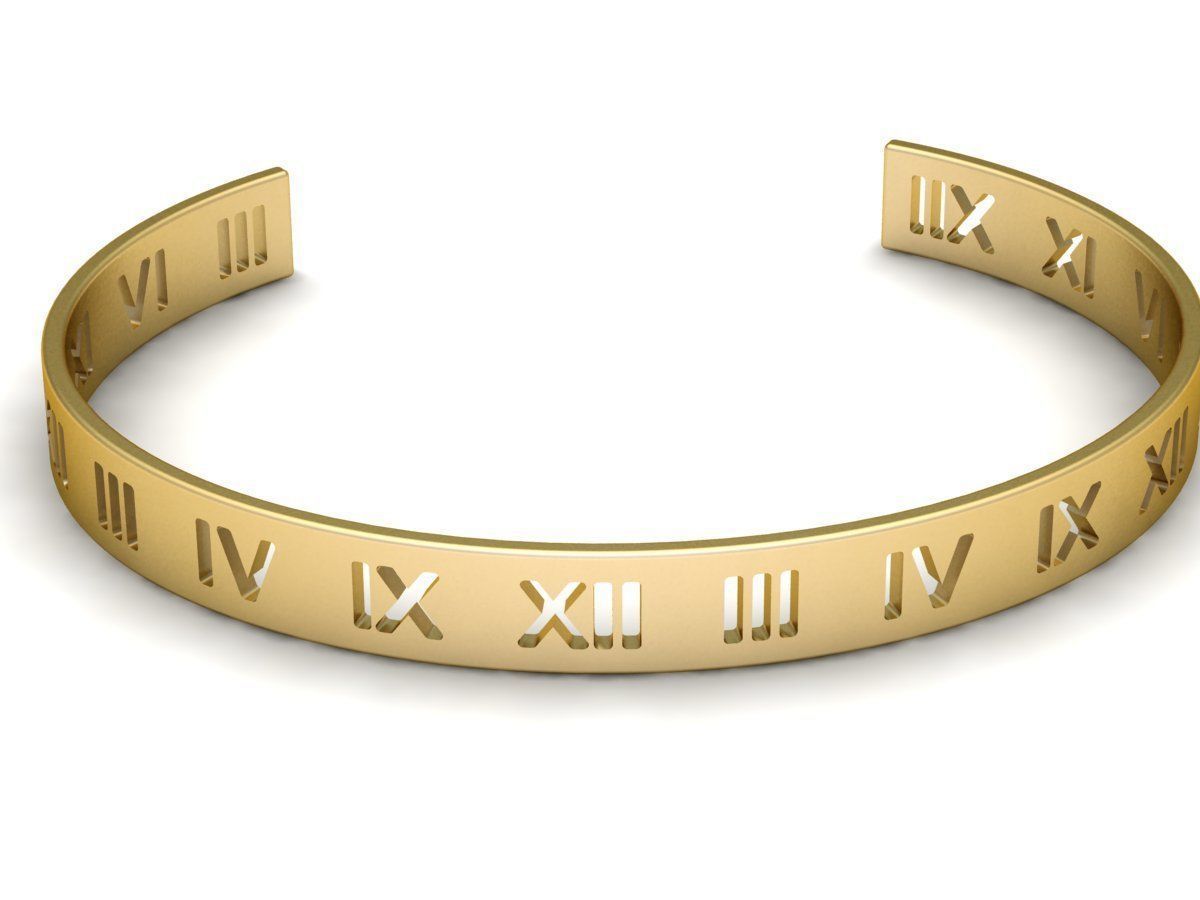 Tiffany Atlas bracelet 3D print model_5