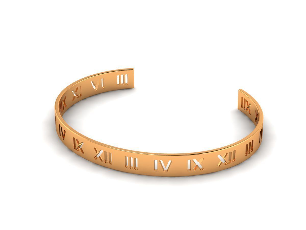 Tiffany Atlas bracelet 3D print model_4