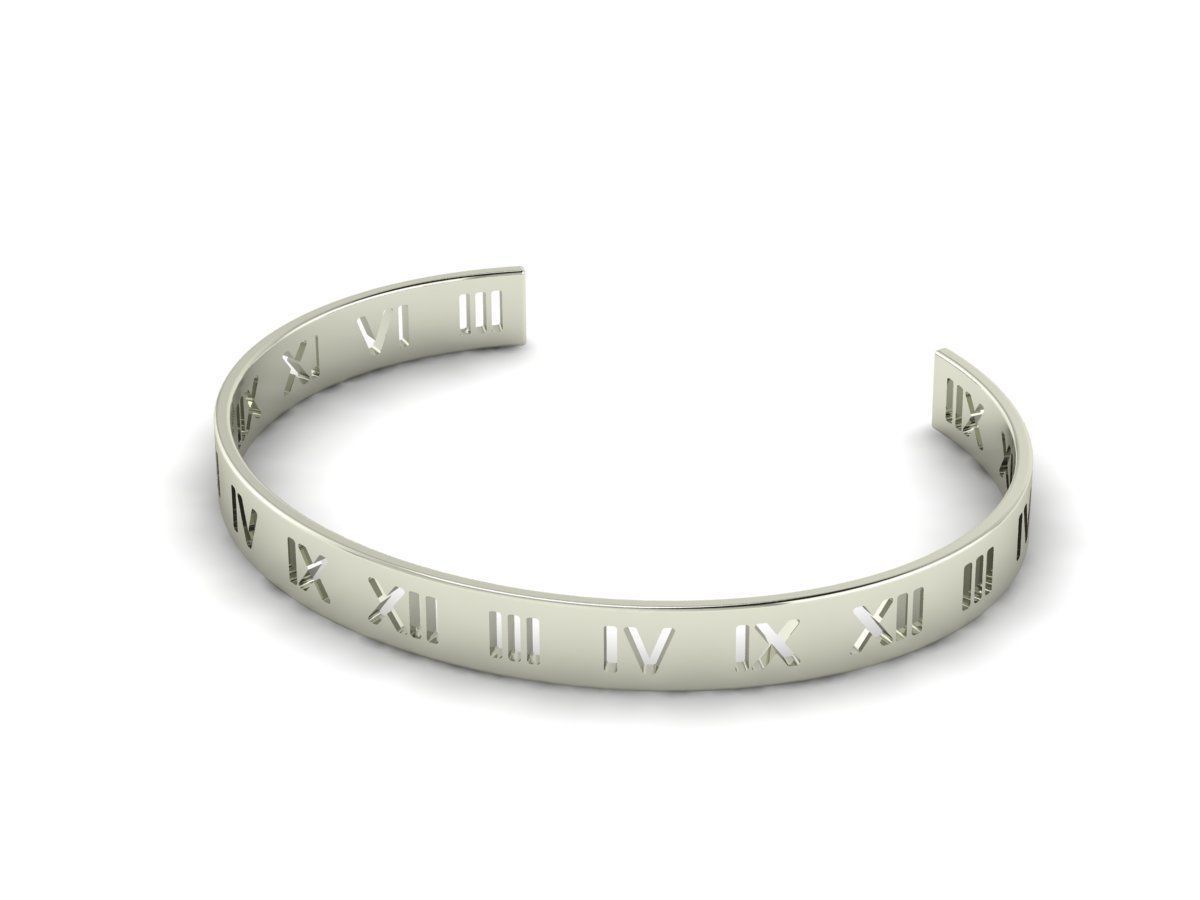 Tiffany Atlas bracelet 3D print model_3