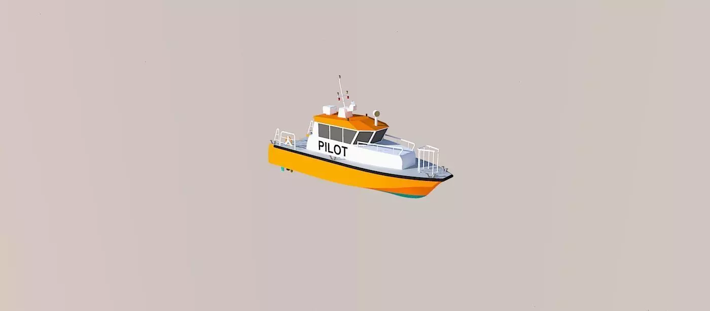 Pilot Boat 3D model_0