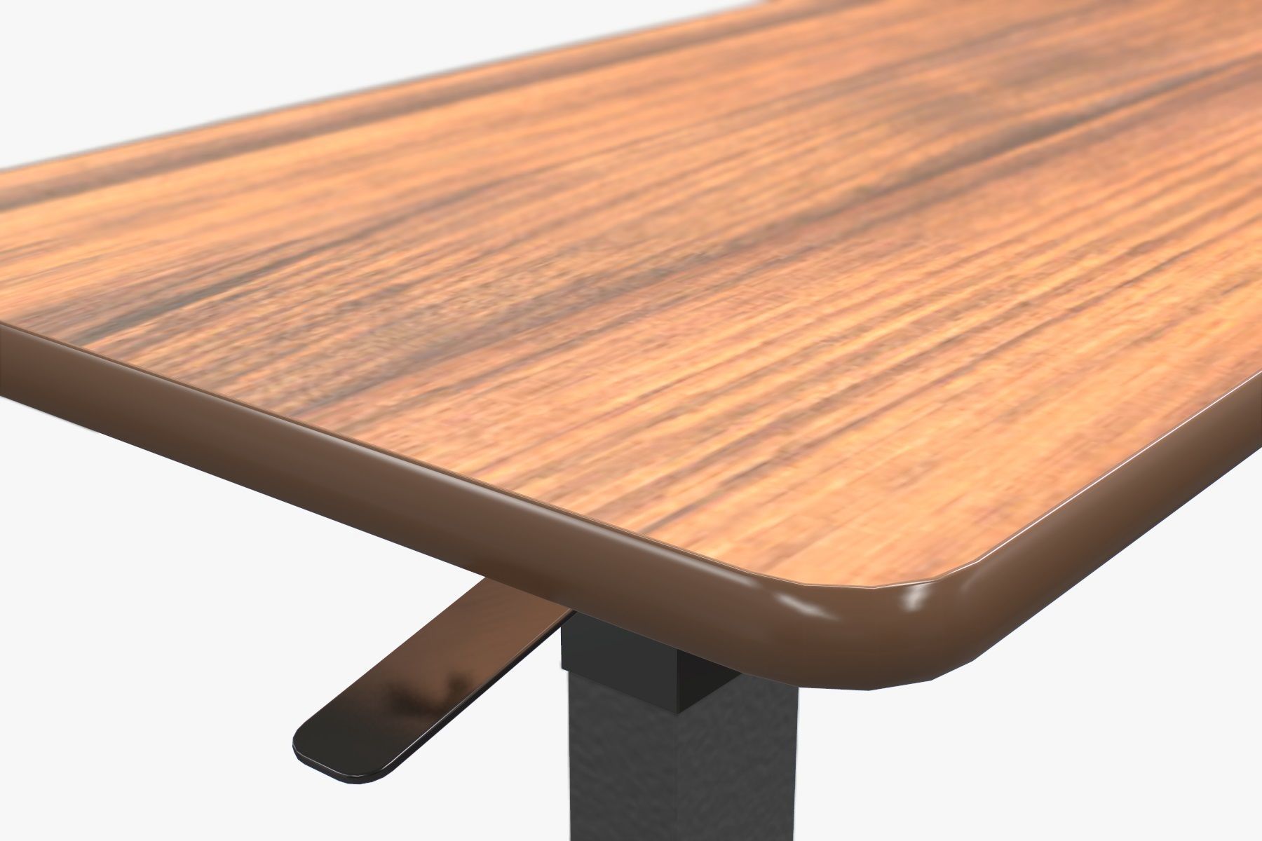 Hospital Table Low-poly 3D model_16