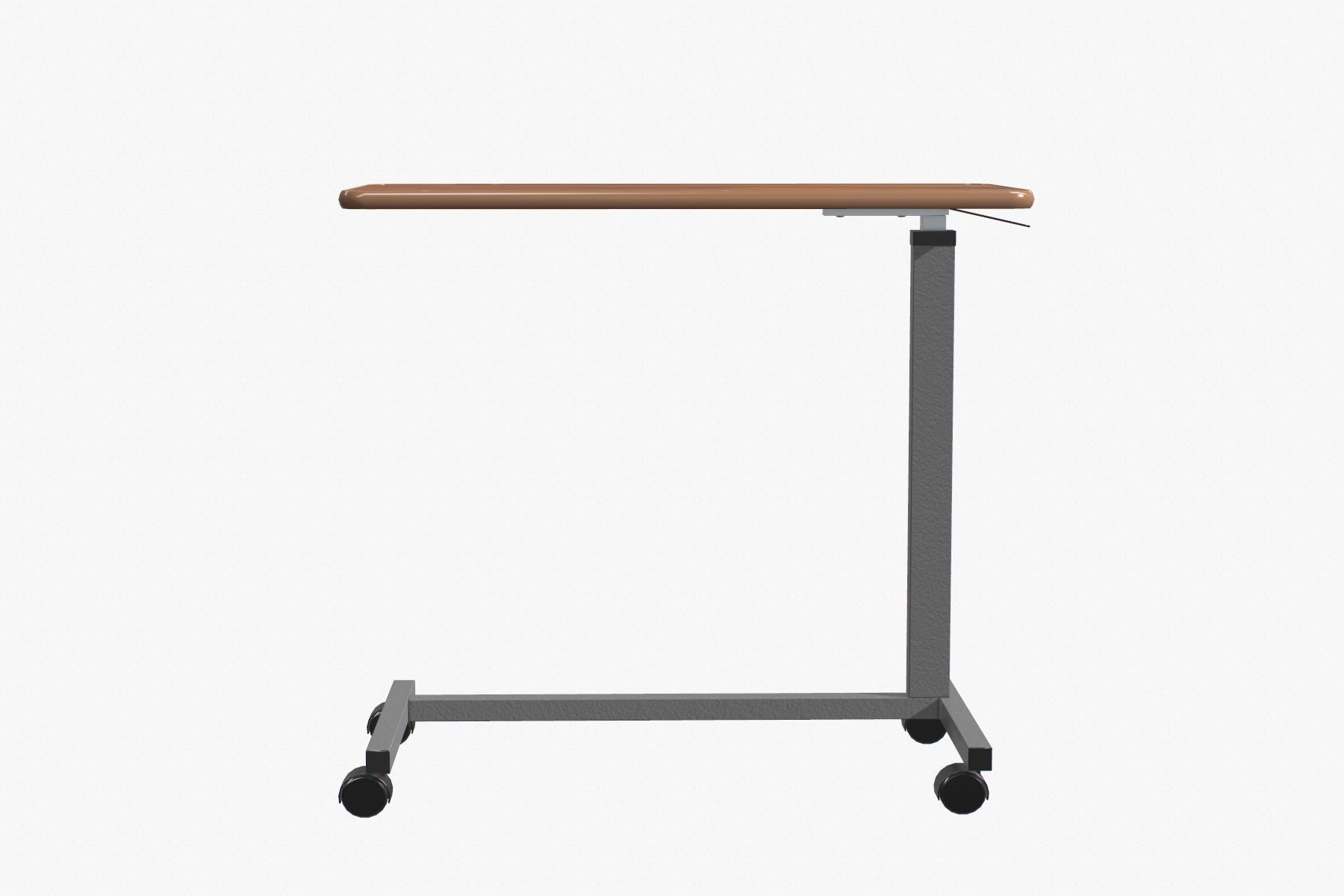 Hospital Table Low-poly 3D model_8