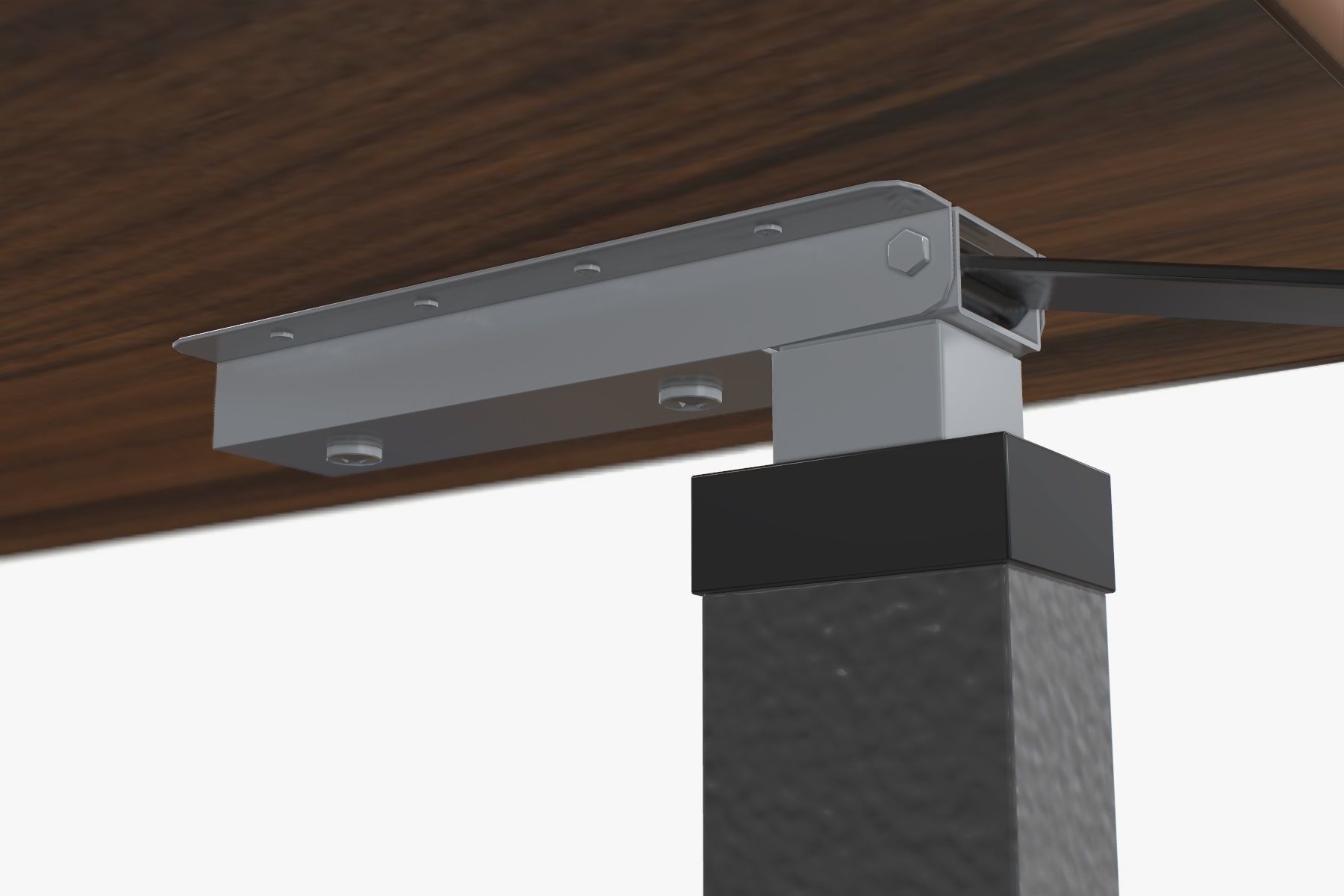 Hospital Table Low-poly 3D model_15