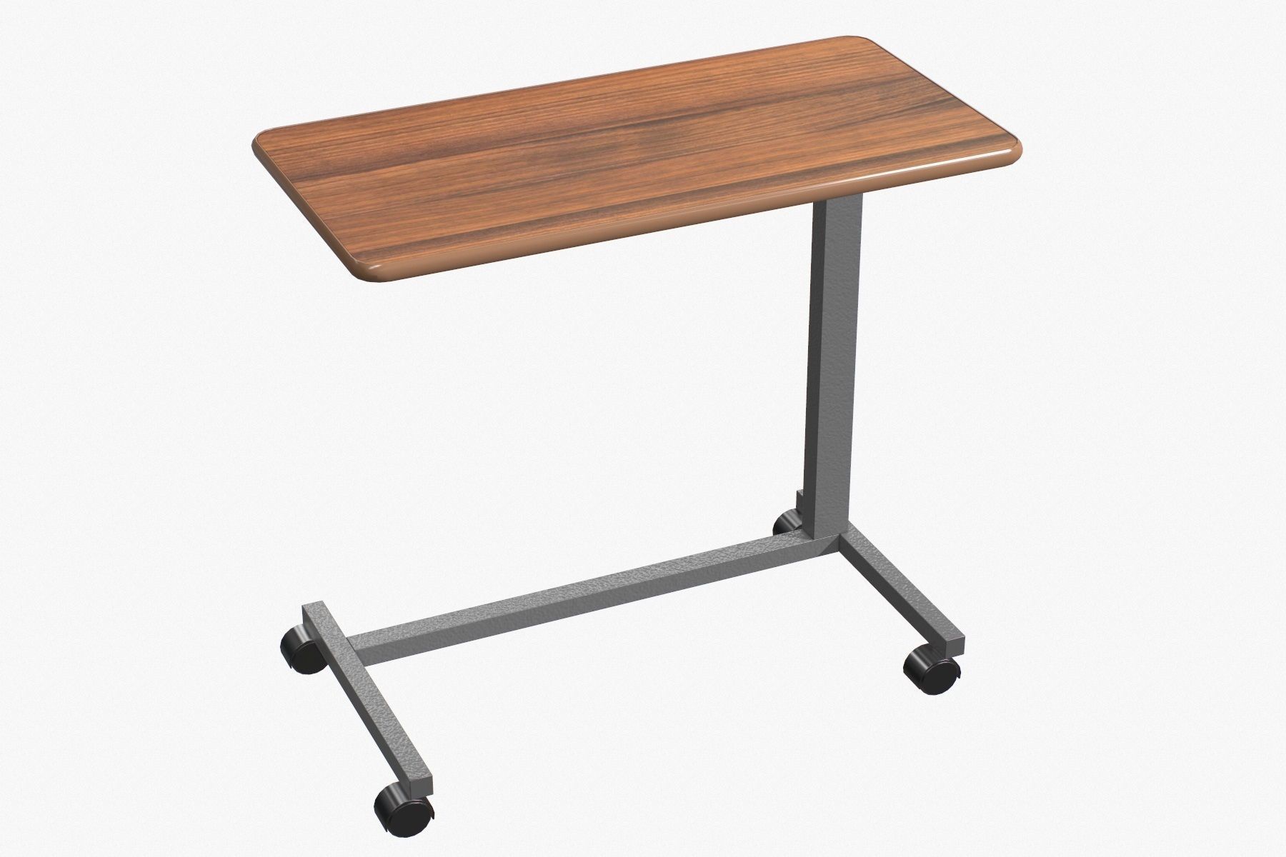 Hospital Table Low-poly 3D model_3