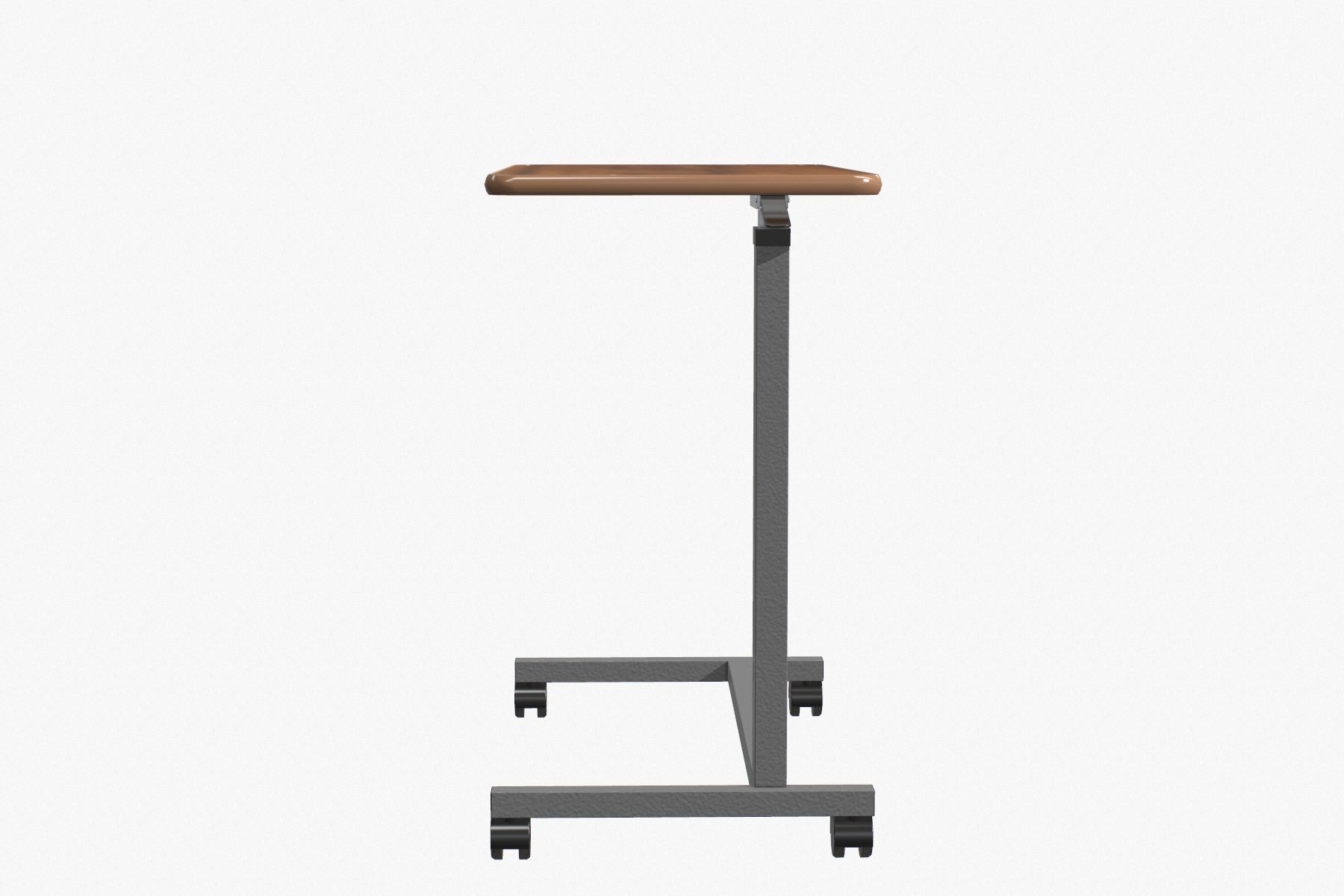 Hospital Table Low-poly 3D model_10