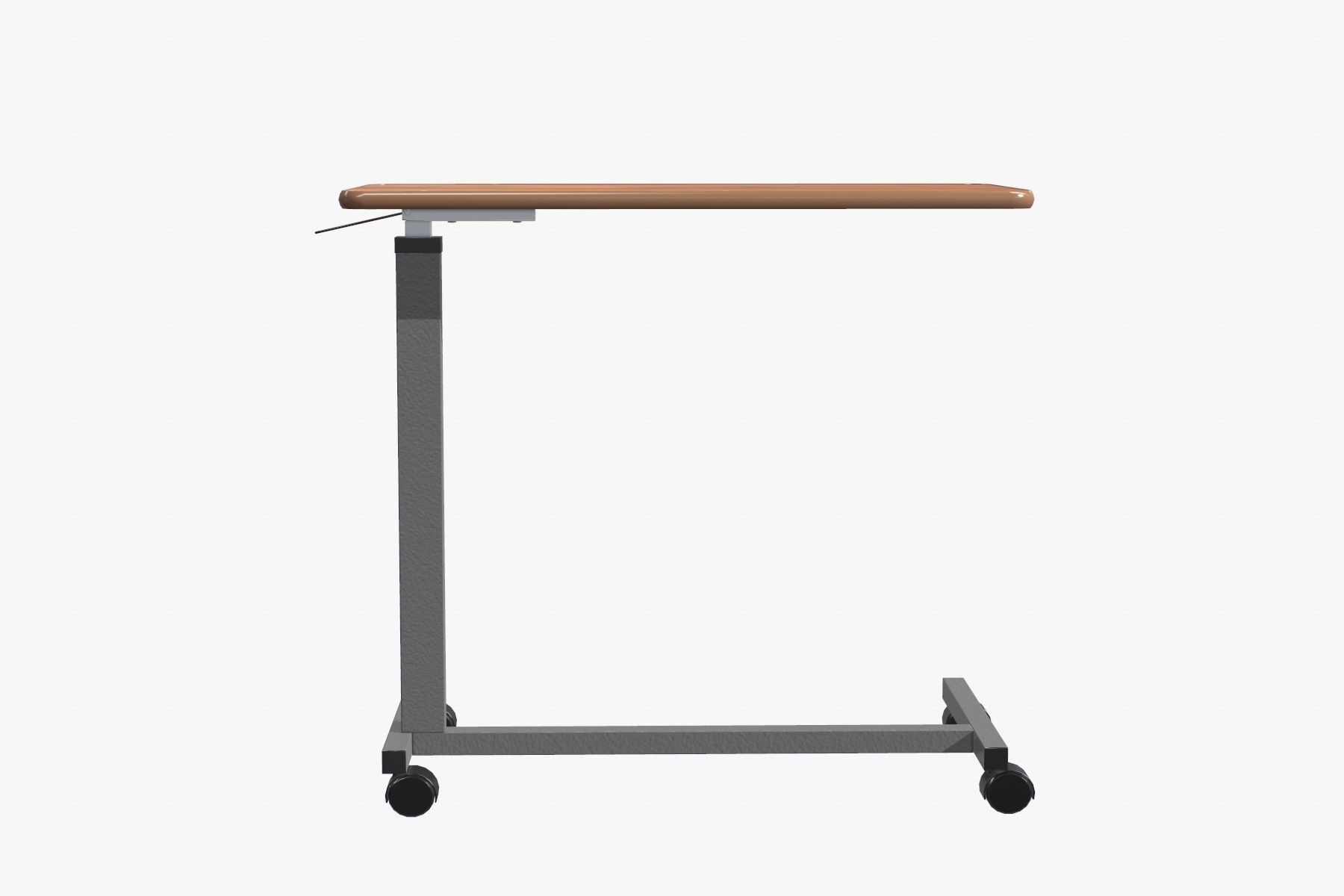 Hospital Table Low-poly 3D model_11