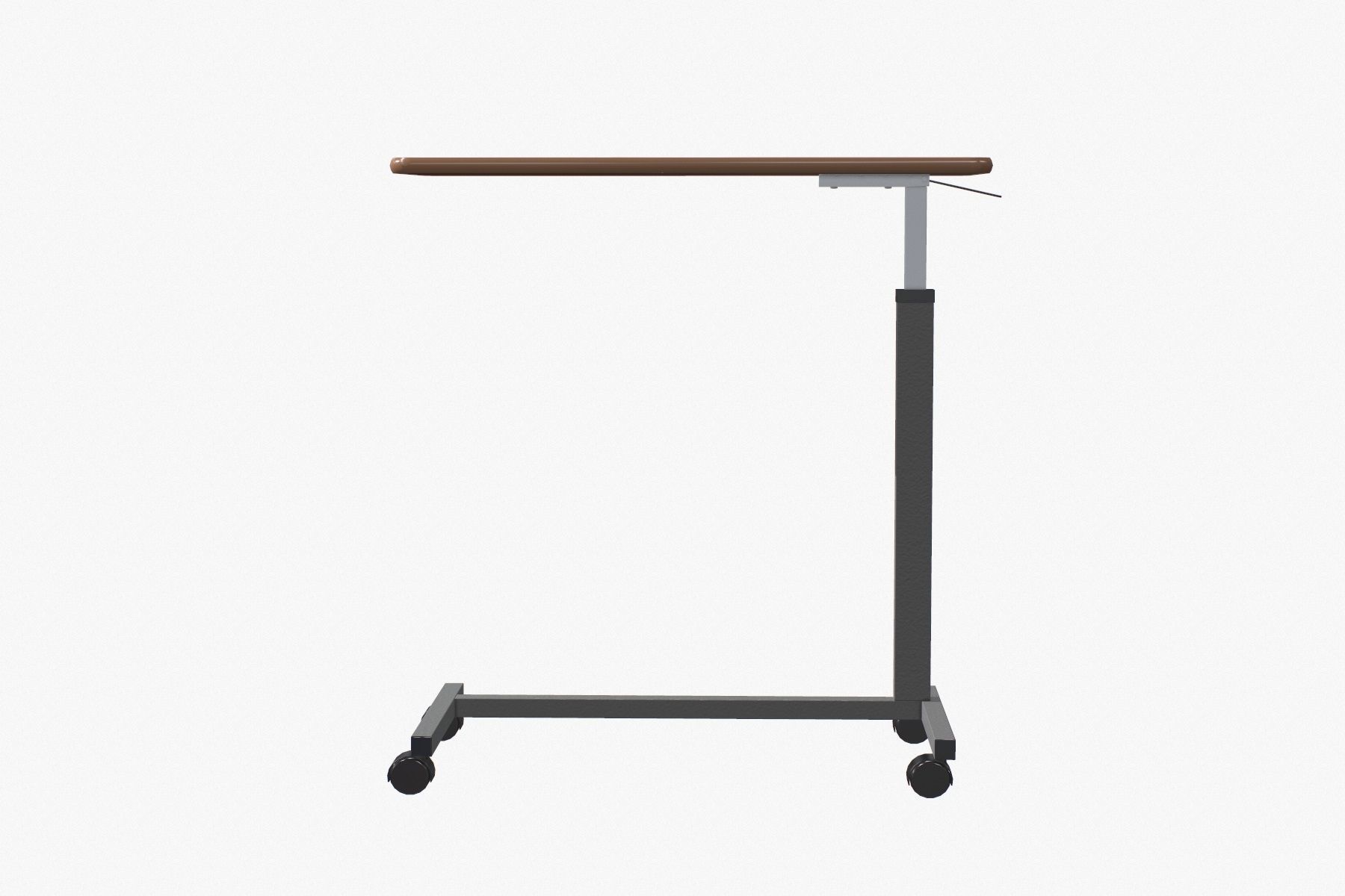 Hospital Table Low-poly 3D model_9