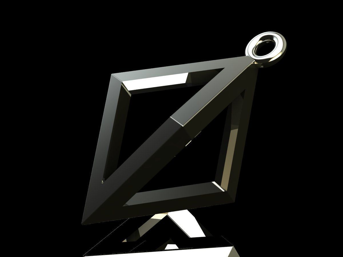 Minimal Necklace  3D print model_2