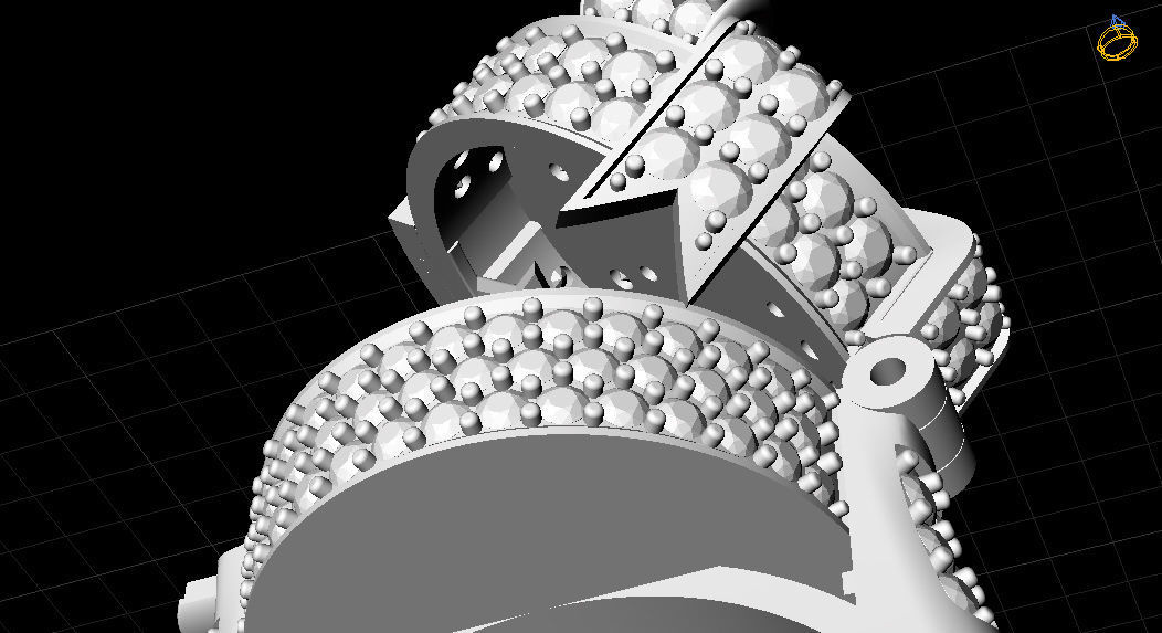 Alessio Boschi Surprise me ring 3D print model_6