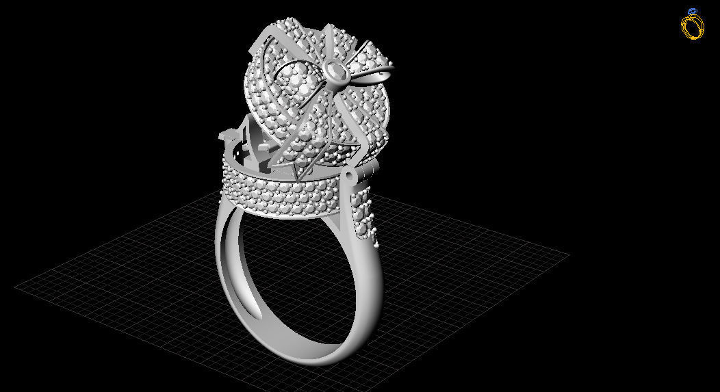 Alessio Boschi Surprise me ring 3D print model_5