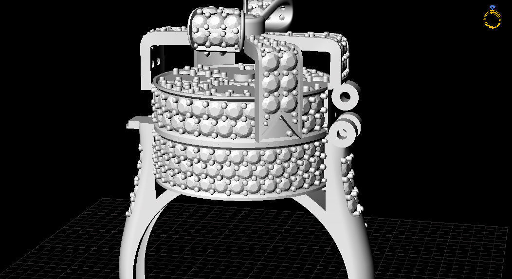 Alessio Boschi Surprise me ring 3D print model_8