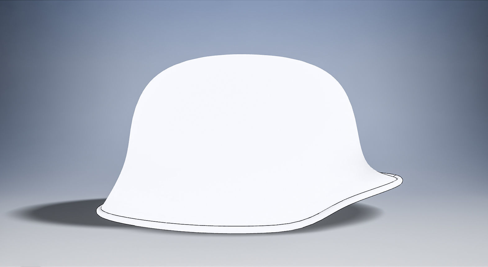 German Helmet - 3D Print Ready 3D print model_9