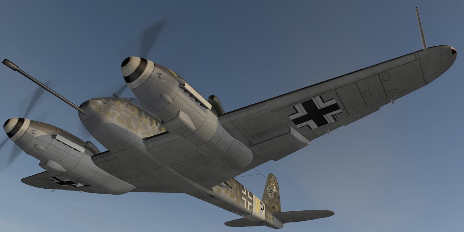 Messerschmitt Me-410 B-2 3D model_12