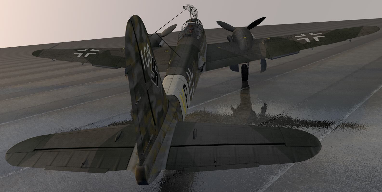 Messerschmitt Me-410 B-2 3D model_6