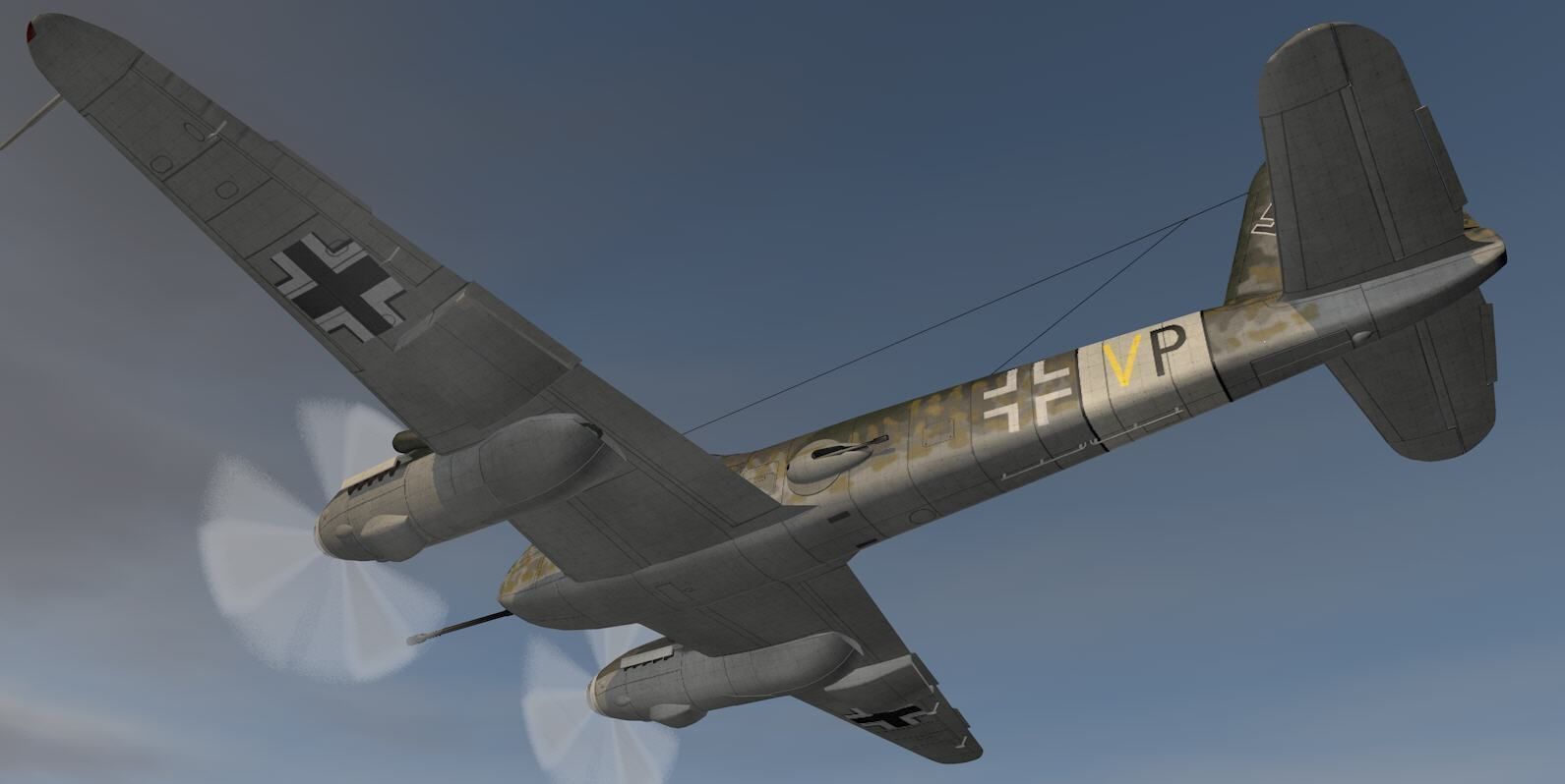 Messerschmitt Me-410 B-2 3D model_13