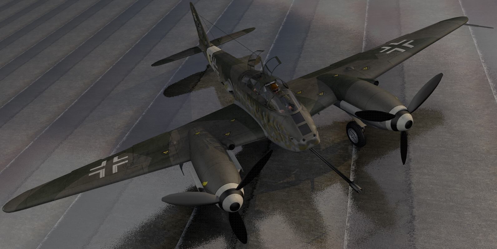 Messerschmitt Me-410 B-2 3D model_7