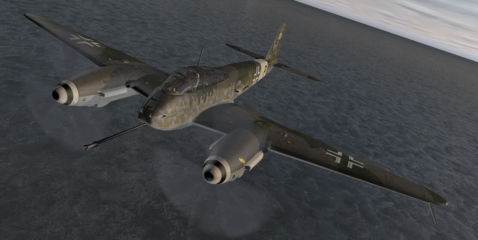 Messerschmitt Me-410 B-2 3D model_11