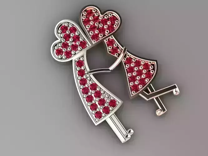 GC GOLD H224-Diamond gold NECKLACE