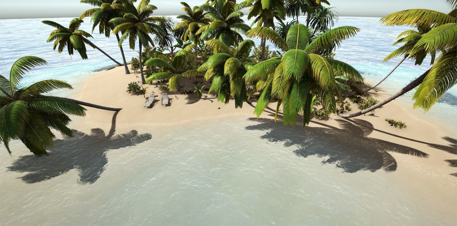  Tropical Plants For Game Engines UE4 asset and Unity3d asset ST Low-poly 3D model_2