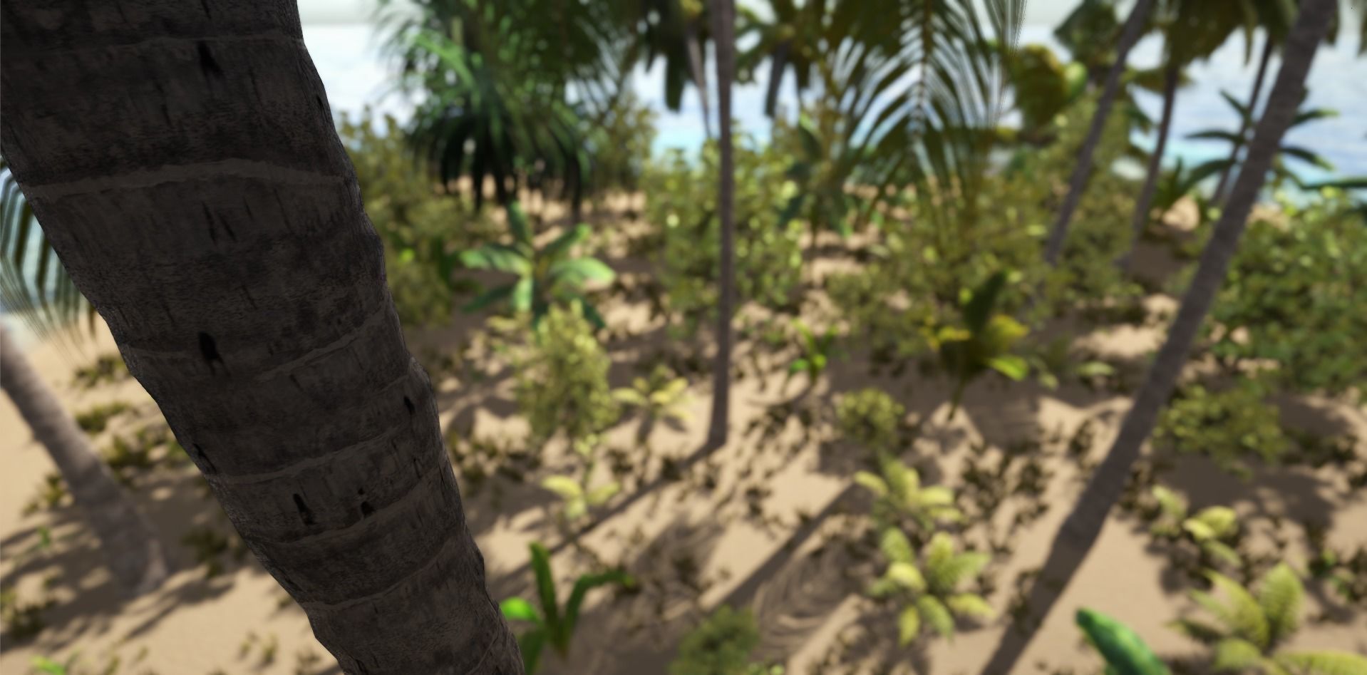  Tropical Plants For Game Engines UE4 asset and Unity3d asset ST Low-poly 3D model_12
