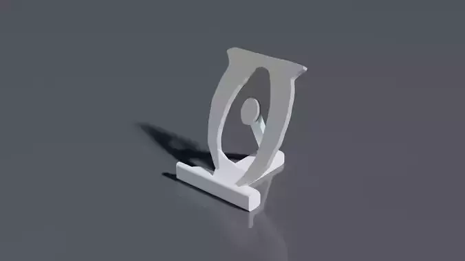 Elder Scrolls Oblivion Smartphone Stand 3D print model