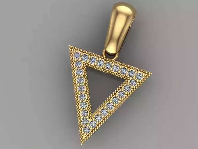 GC GOLD H233-Diamond gold NECKLACE