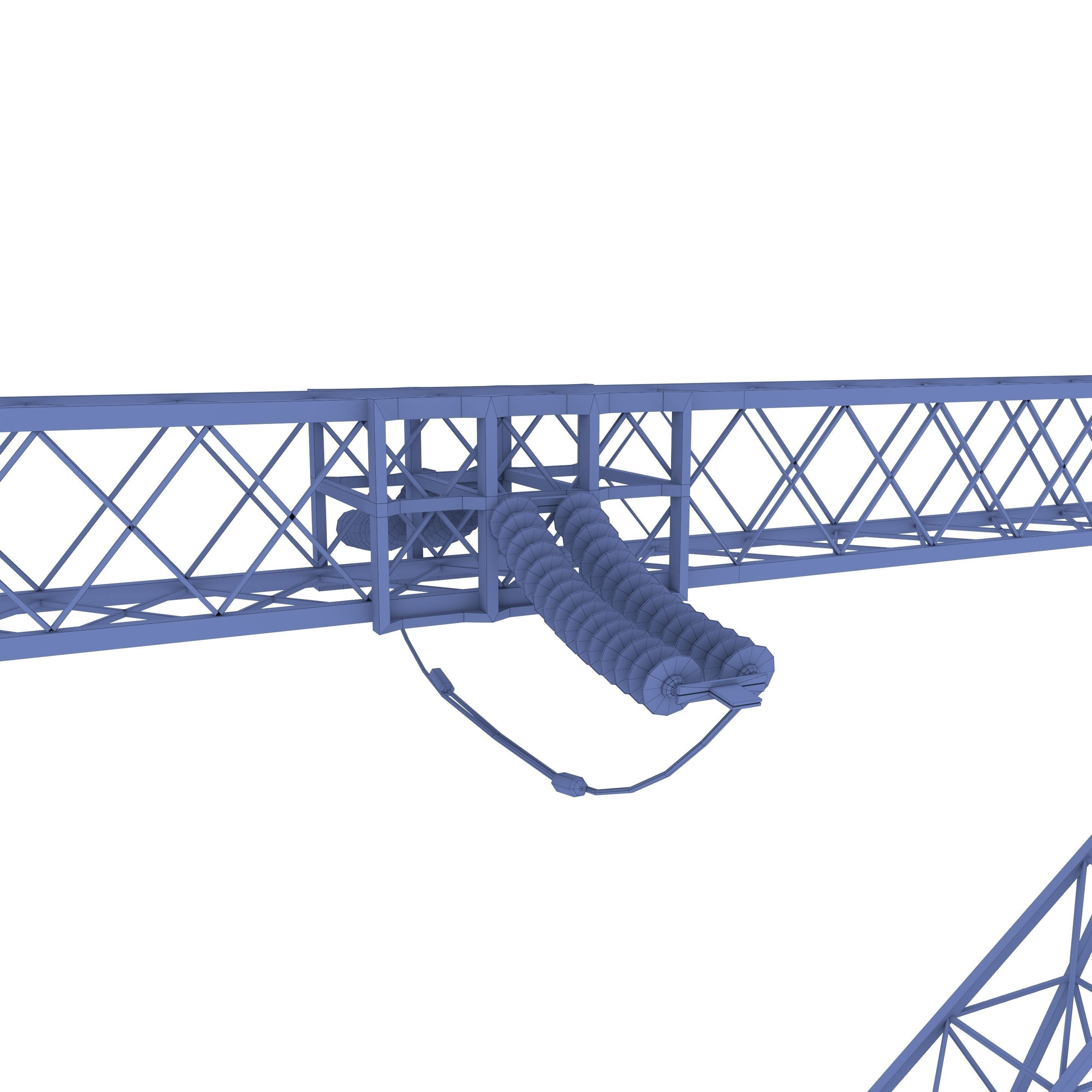 Electricity Pole 21 3D model_8