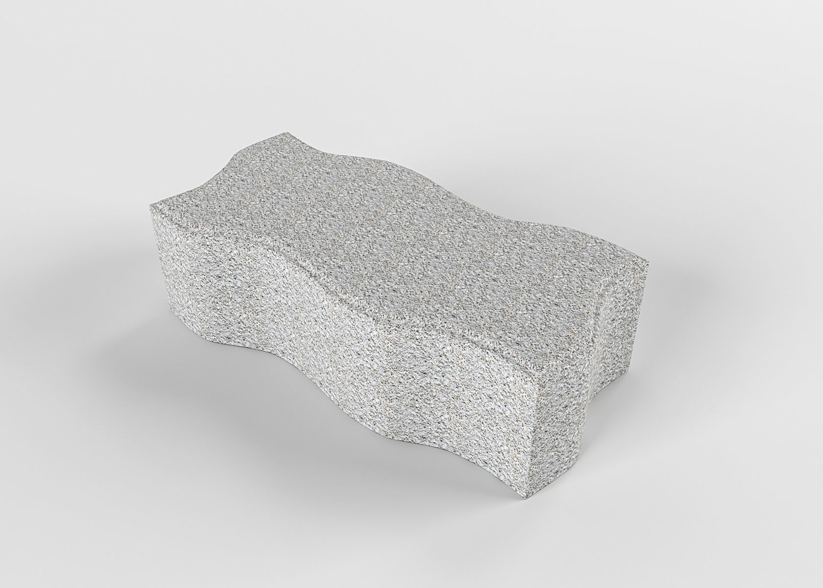 Brick S on pallet 3D model 3D model_4