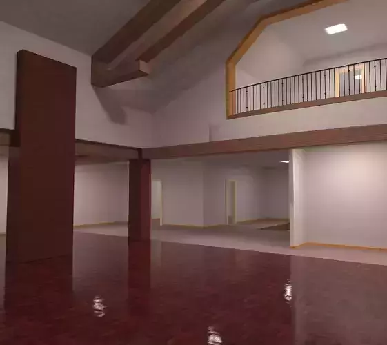 House Interior Empty