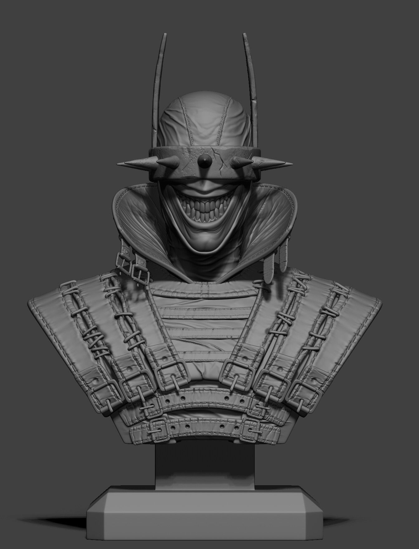 Batman Who laughs 3D print model_1