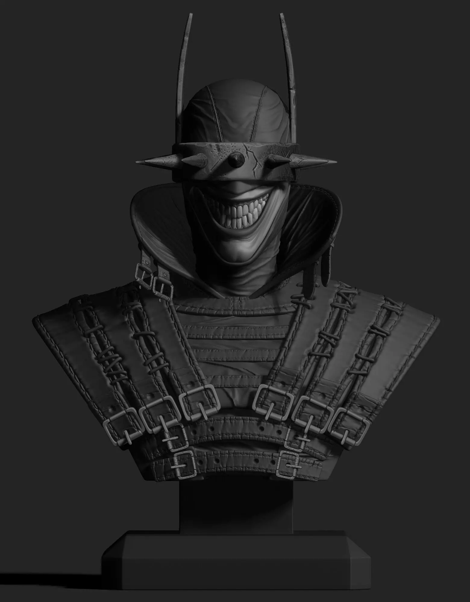 Batman Who laughs 3D print model_0