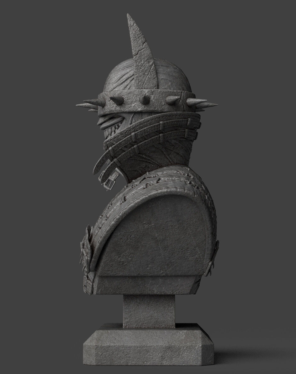 Batman Who laughs 3D print model_5