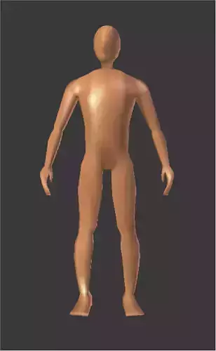 simple character Free 3D model